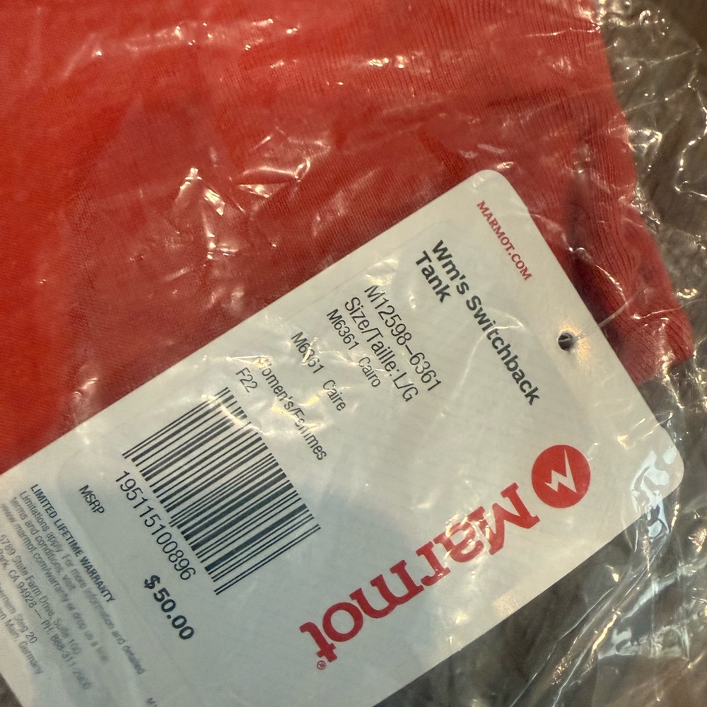 Marmot Women's Switchback Tank in Cairo